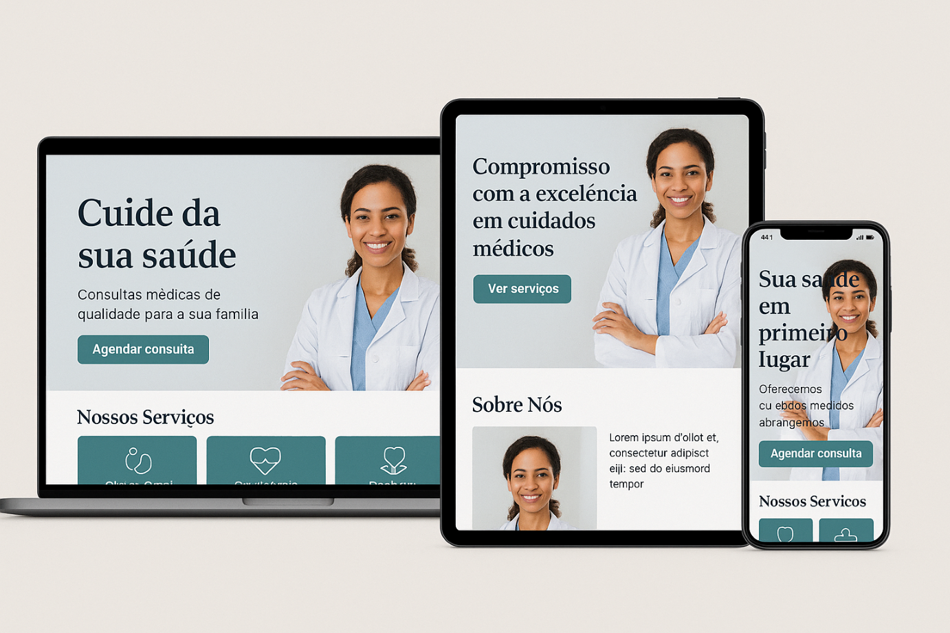 Landing Page Clínica Médica