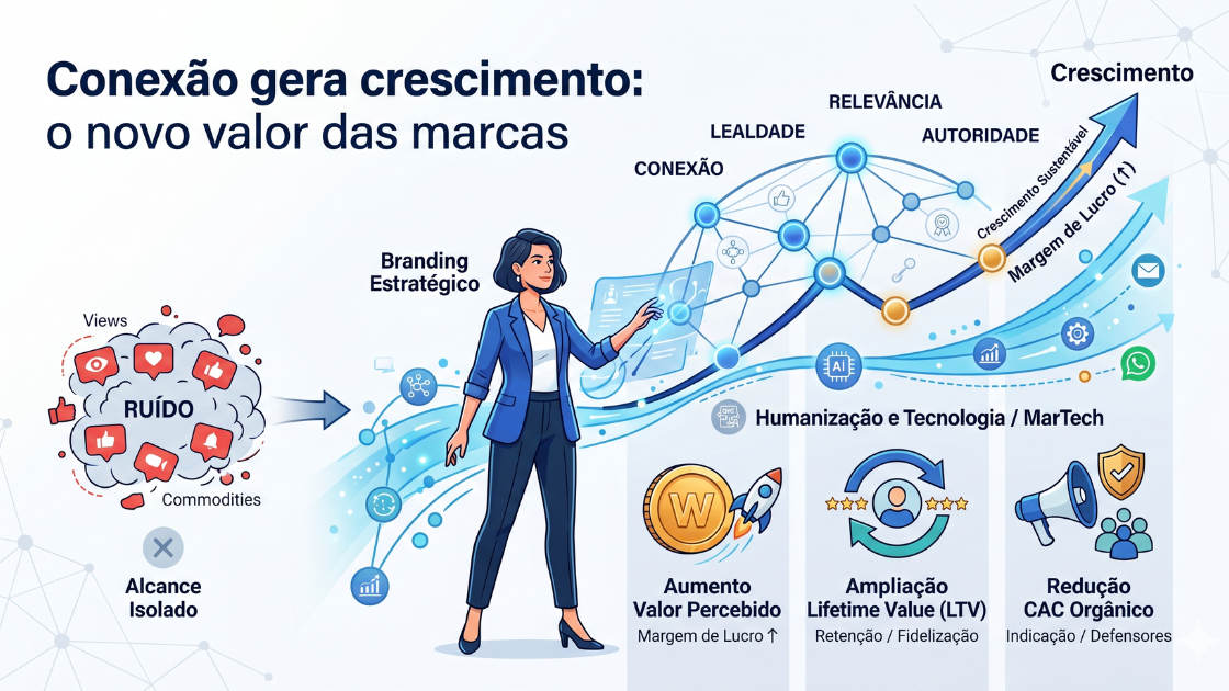 Sua marca está gastando para ser vista ou investindo para ser lembrada?